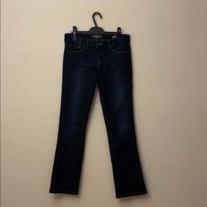 Lucky Brand Women jeans, Lola boot , size 28 long